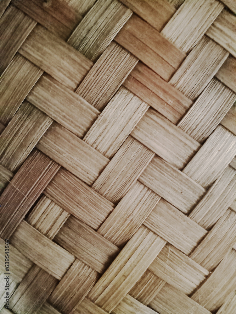 photo portrait texture or motife woven bamboo photo portrait texture or motife woven bamboo