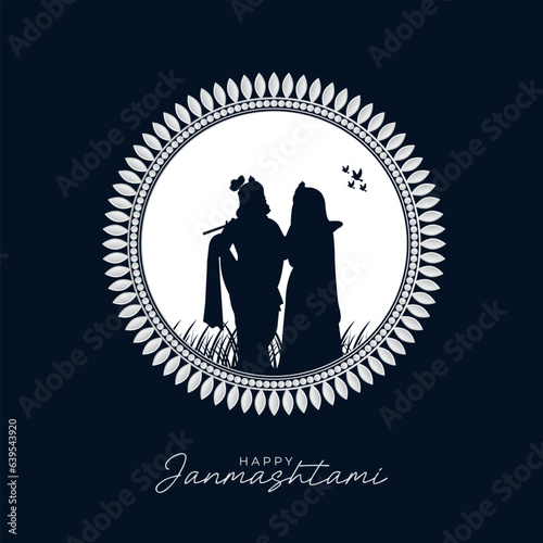 Happy Janmashtami Design Concept Social Media Post