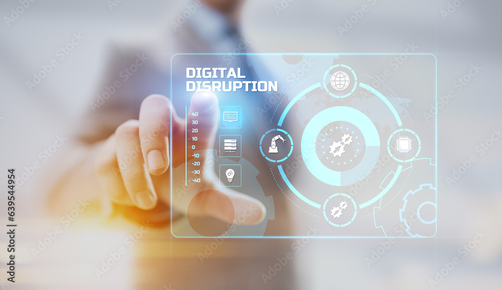 Digital disruption industry transformation technology revolution ...