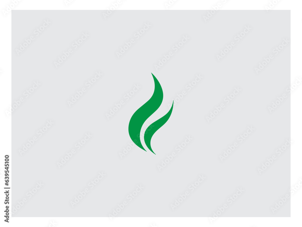 Obraz premium Leave logo premium vector, vector and illustration,