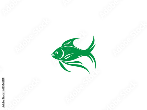 premium fish logo vector, vector and illustration,