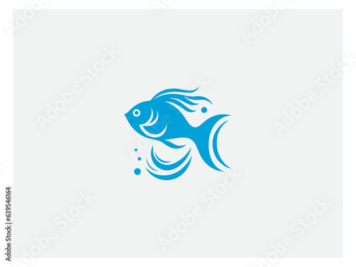 premium fish logo vector, vector and illustration,