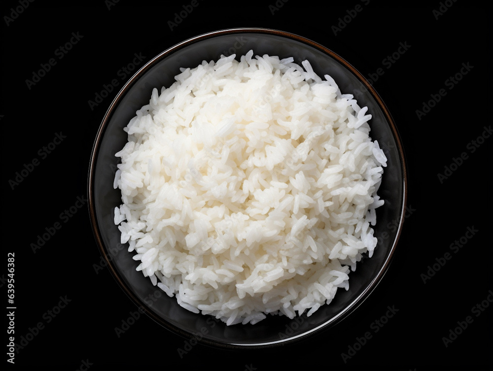 A Closed-Up Shot of A Plate of Rice A Closed-Up Shot of A Plate of Rice