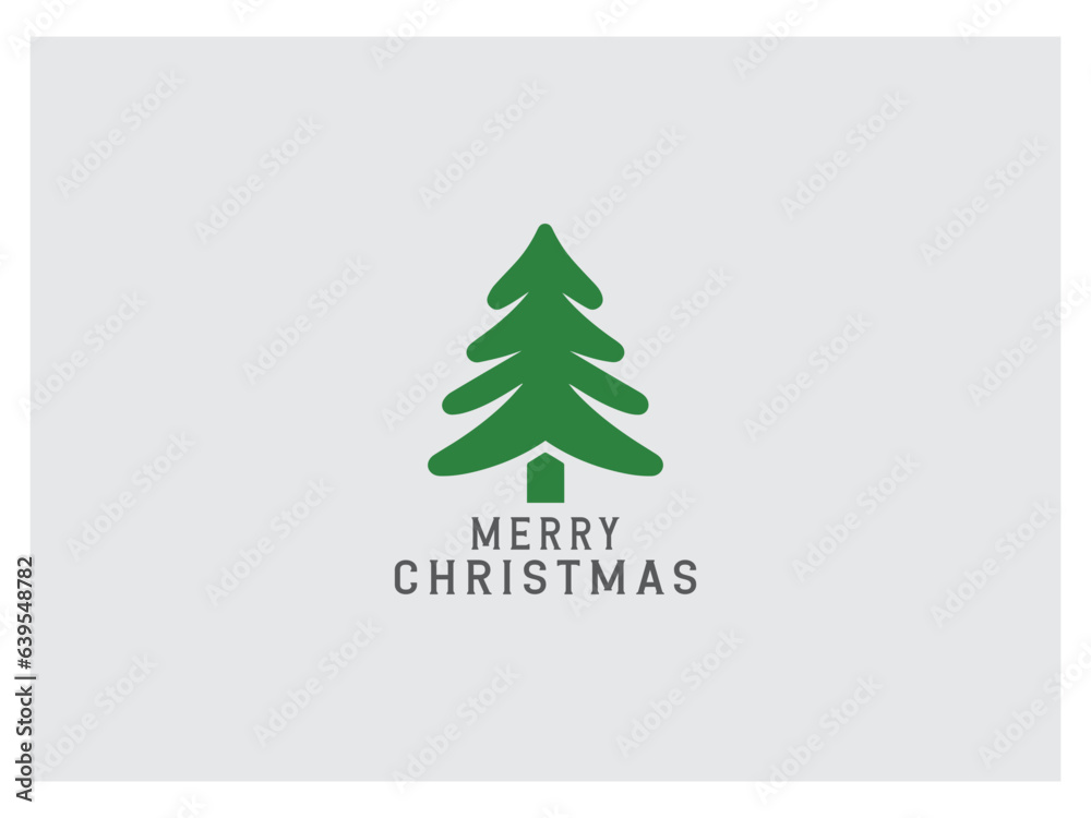 happy chrisms logo vector, vector and illustration,