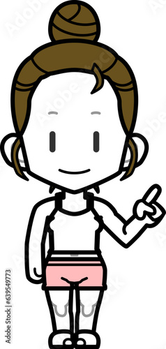 hb部屋着女性_fOL13