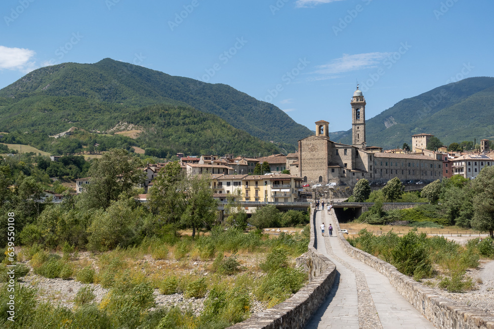 Obraz premium The Italian town of Bobbio