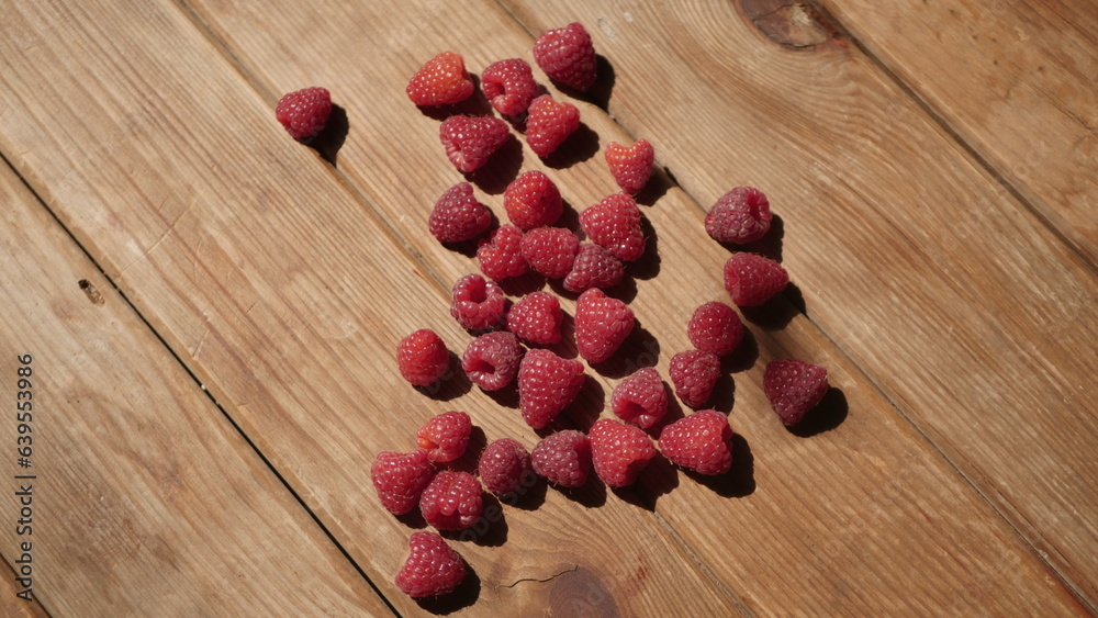 Fresh raspberry harvest from our own garden
Fresh raspberry harvest from our own garden