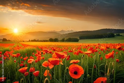 field of poppies