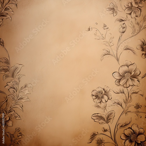 vintage floral background