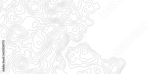  Black and white lines seamless Topographic map patterns, topography line map. Vintage outdoors style. The stylized height of the topographic map contour in lines and contours isolated on transparent.