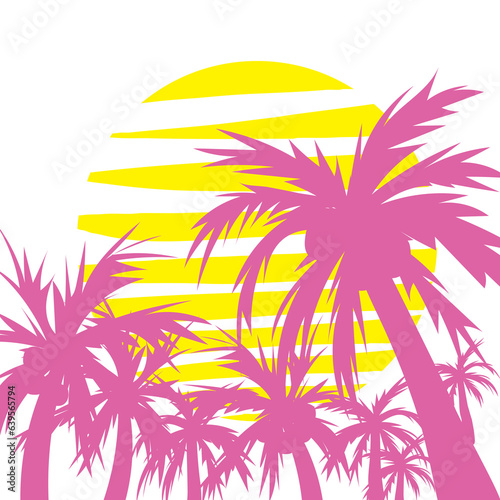 barbie doll fashion wallpaper pink palms bow summer