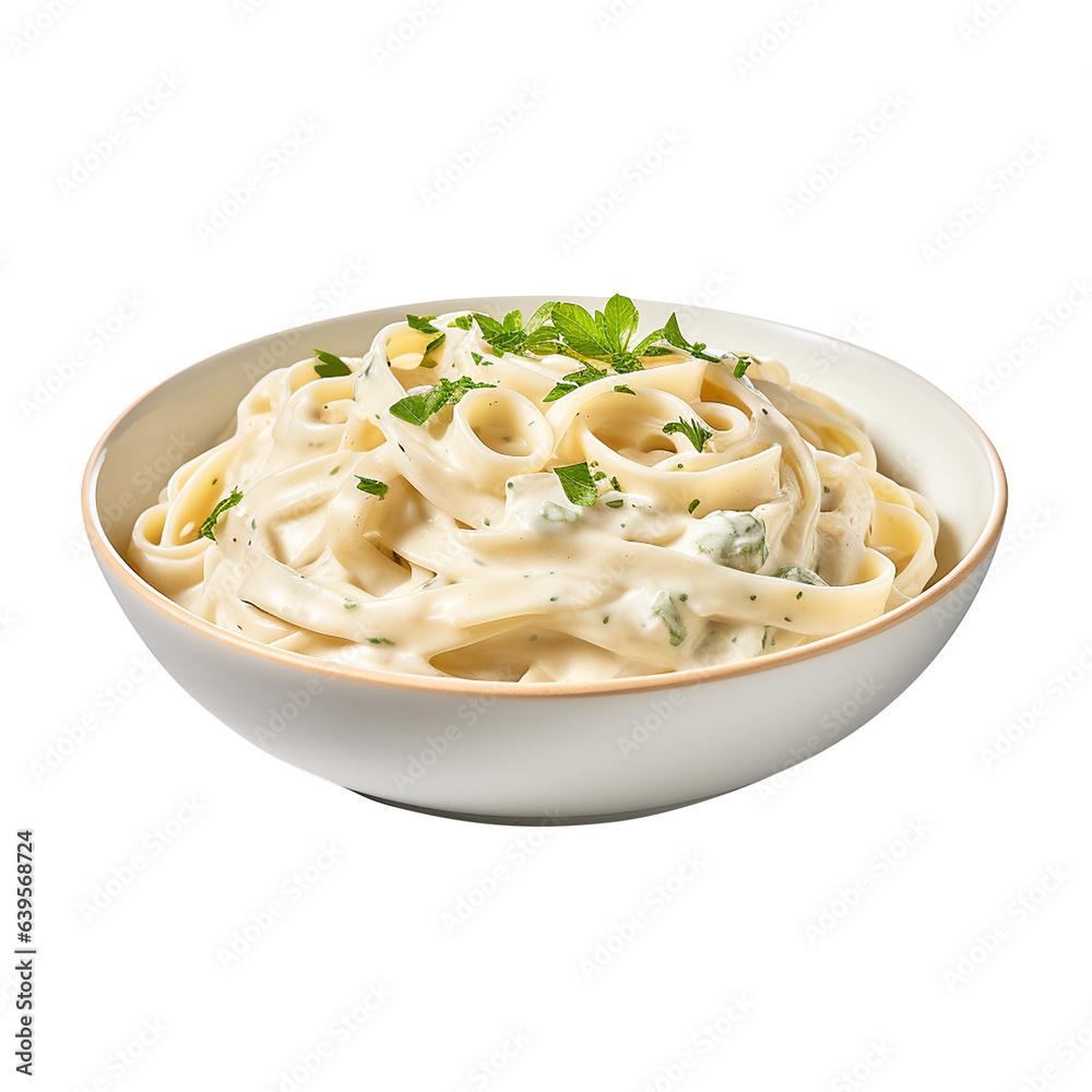pasta with mushrooms and cheese, Created with Generative AI pasta with mushrooms and cheese, Created with Generative AI