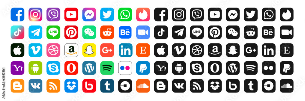 Social Media icons Collection