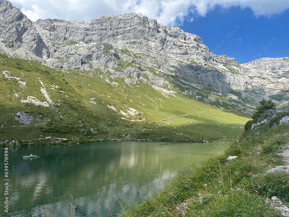 Fototapeta premium Partnunsee, Schweiz