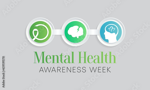 Mental Health Week is observed every year in October, A mental illness is a health problem that significantly affects how a person feels, thinks, behaves, and interacts with other people.