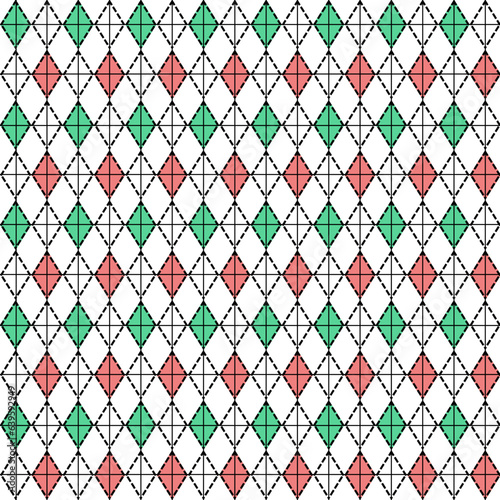 Geometric elements stripes pattern for Christmas and Happy New Year.