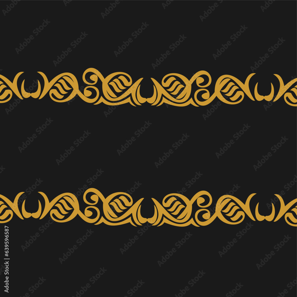 Vector illustration of Classic Restaurant Menu Template with nice Icons ...