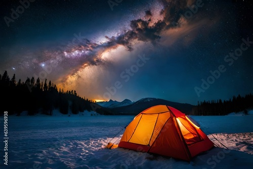 camping in the night © Amazing-World