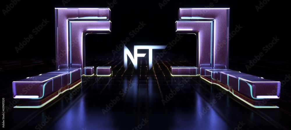 Exploring NFTs - Non Fungible Tokens and Unique Digital Art. generative AI, Exploring NFTs - Non Fungible Tokens and Unique Digital Art. generative AI,