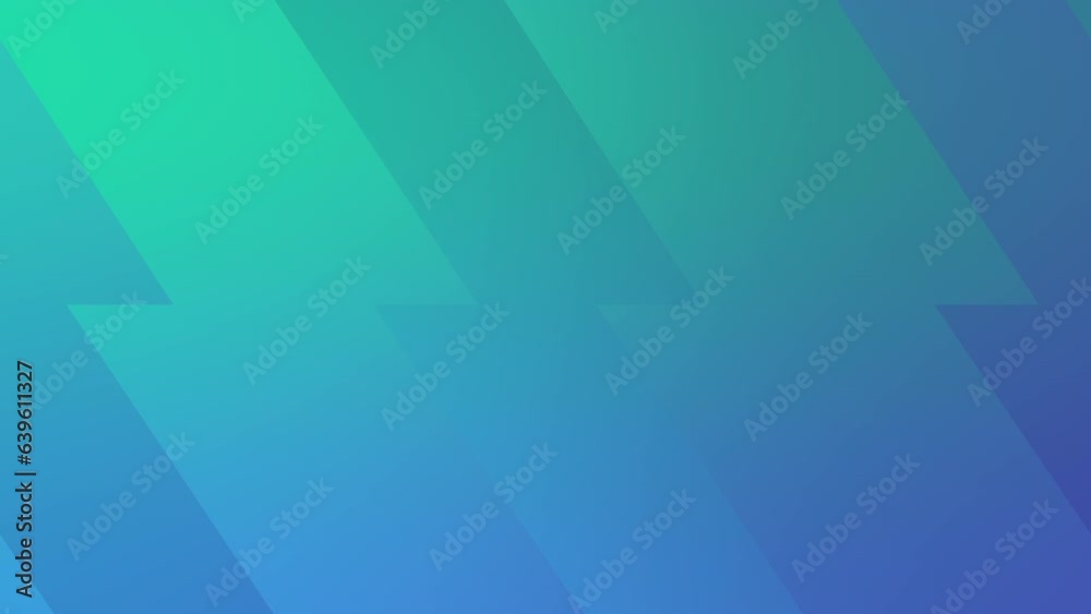 4k looping zig zag lightening bolt blue and green gradient abstract background texture