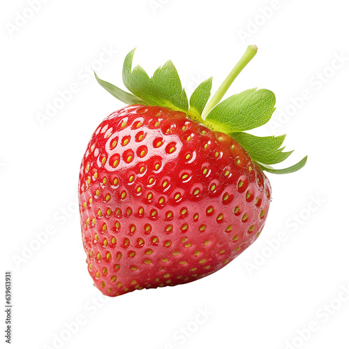 strawberry isolated on white