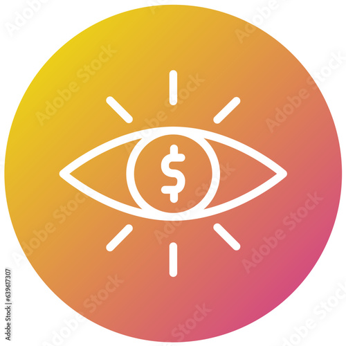 Vision Vector Icon Design Illustration