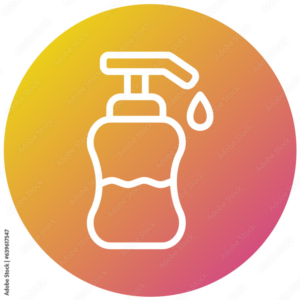 Liquid soap Vector Icon Design Illustration Liquid soap Vector Icon Design Illustration