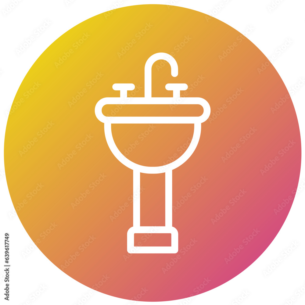 Sink Vector Icon Design Illustration Sink Vector Icon Design Illustration