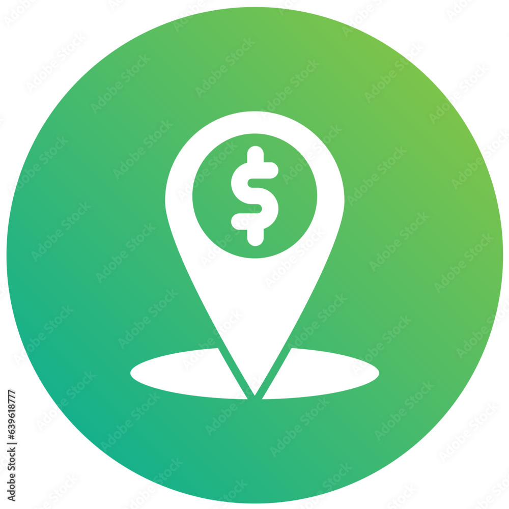 Atm location Vector Icon Design Illustration Atm location Vector Icon Design Illustration
