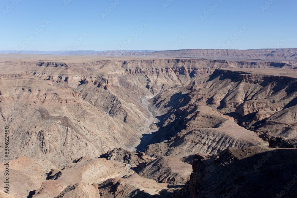 A view of the fishriver canyon