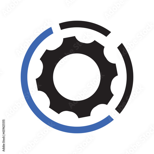 setting cogwheel icon