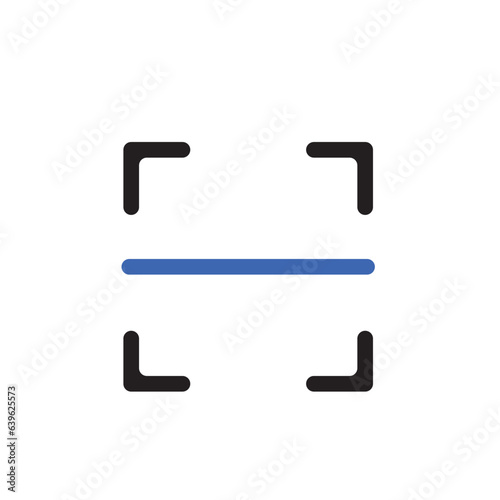 Scanner screen reader icon design
