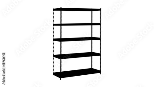 Steel Freestanding Shelves