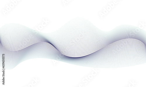 abstract wave line design