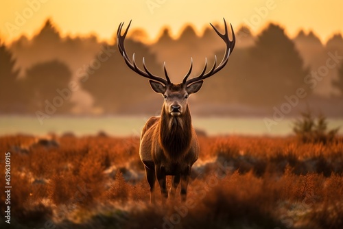 deer in the sunset © Bulder Creative