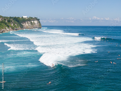 Regular surfer at Uluwatu, Bali, Indonesia