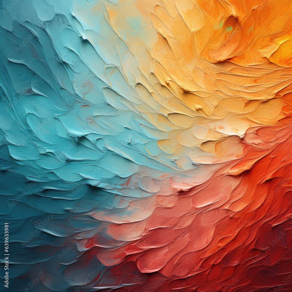 Fototapeta premium Abstract background with colorful spots, Generative AI