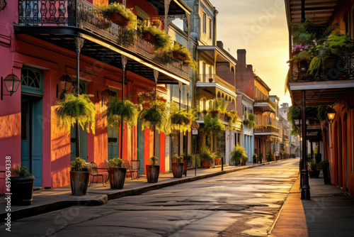 French Quarter in the USA