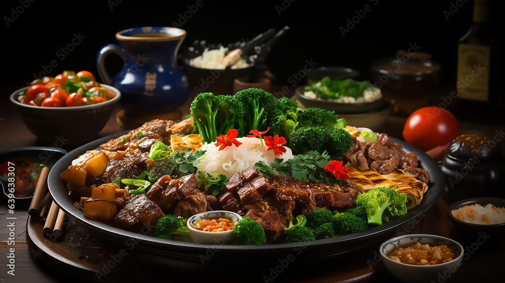 Chinese gourmets taste exquisite dishes with satisfaction and admiration in their eyes,