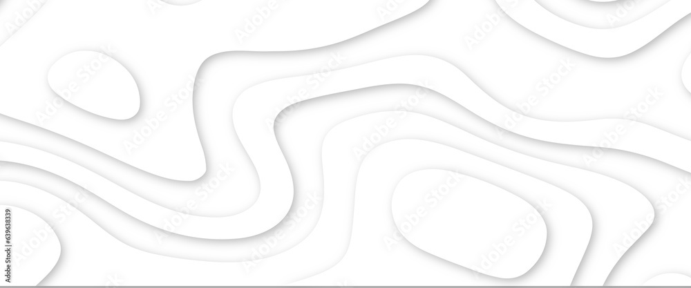 Abstract wavy line 3d paper cut white background. White paper cut white background. Abstract realistic papercut decoration textured with wavy layers and shadow. Abstract realistic papercut decoration Abstract wavy line 3d paper cut white background. White paper cut white background. Abstract realistic papercut decoration textured with wavy layers and shadow. Abstract realistic papercut decoration