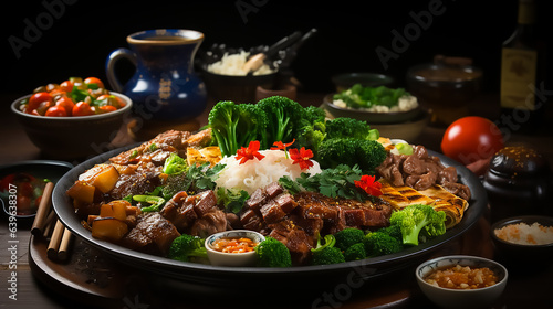 Chinese gourmets taste exquisite dishes with satisfaction and admiration in their eyes,