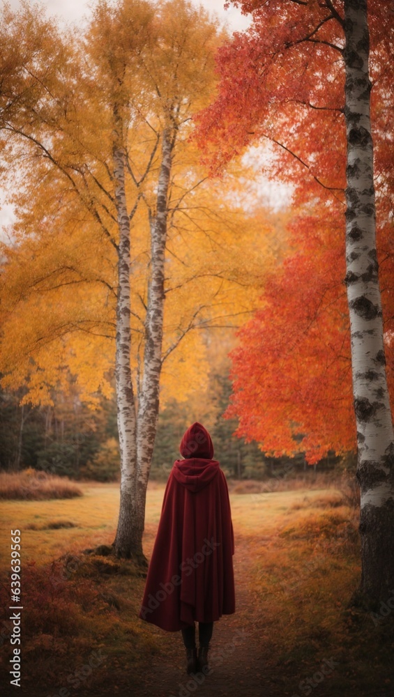 Red Riding Hood in the forest Red Riding Hood in the forest