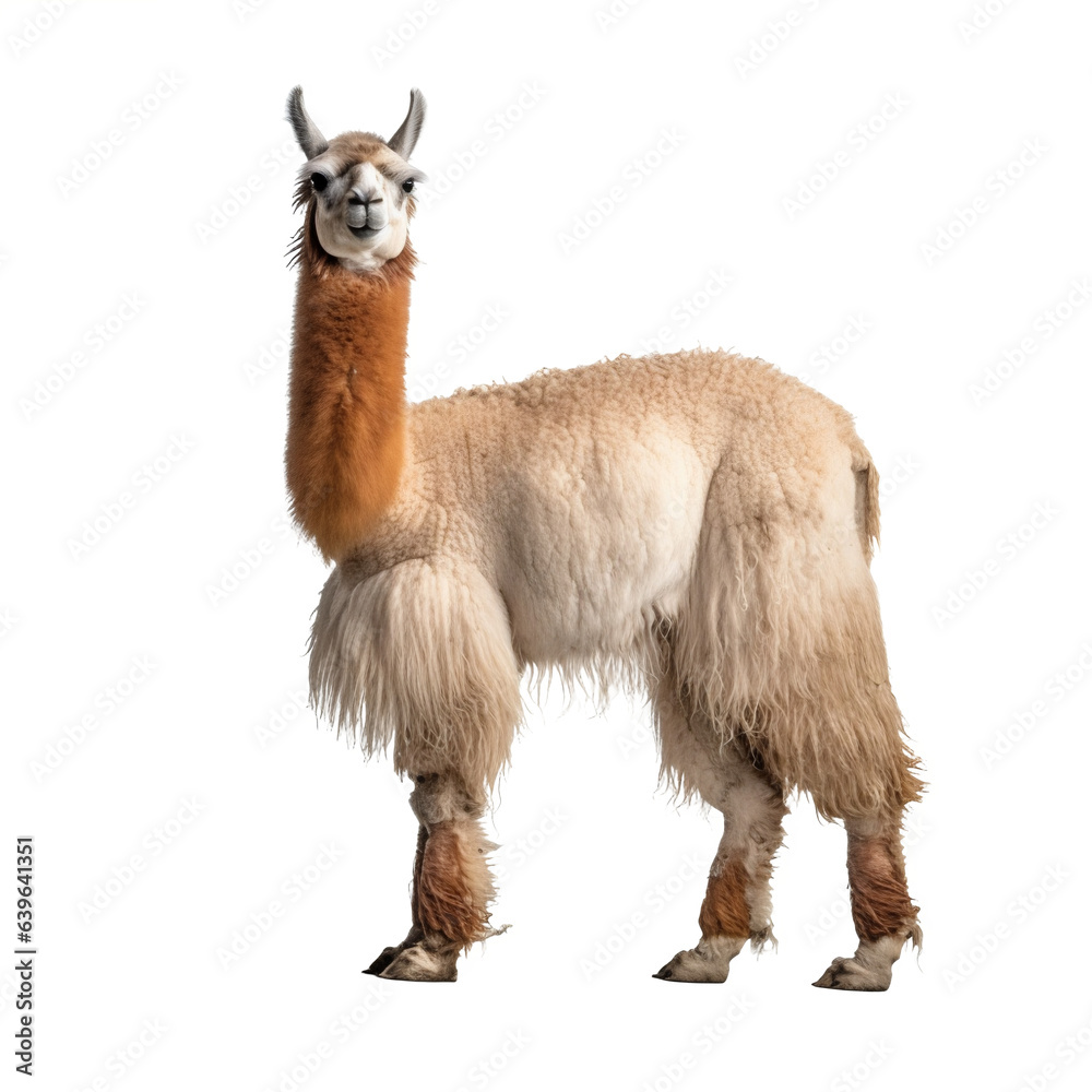 Lama avec transparence, sans background Lama avec transparence, sans background