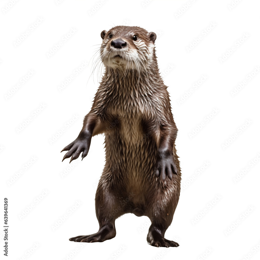 Loutre avec transparence, sans background Loutre avec transparence, sans background