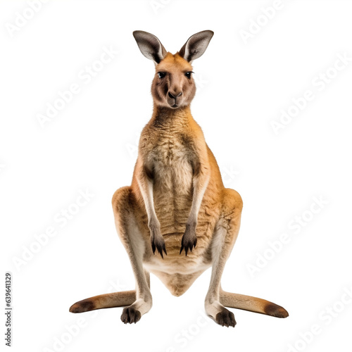 Kangourou avec transparence, sans background © MATTHIEU