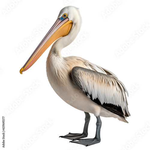 Pélican avec transparence, sans background