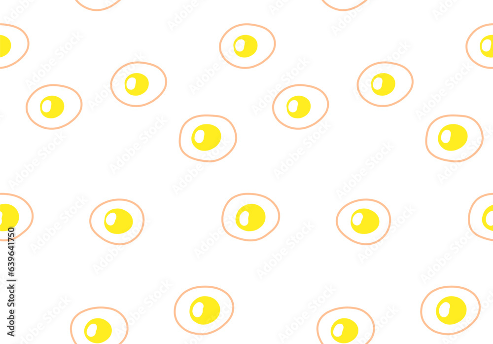 Seamless pattern with eggs. Seamless pattern with eggs.