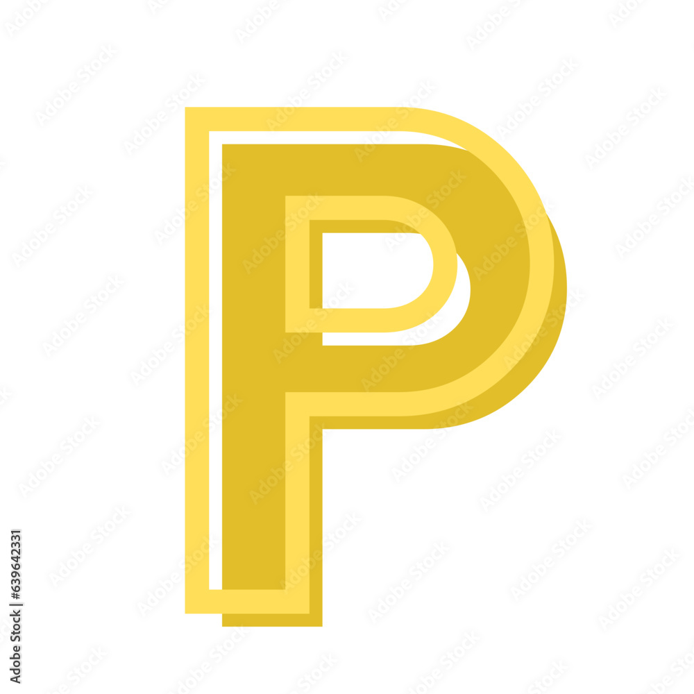 Alphabet ABC Letters Gold Alphabet ABC Letters Gold