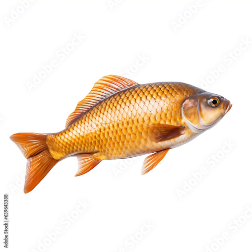 Carpe (poisson) avec transparence, sans background
