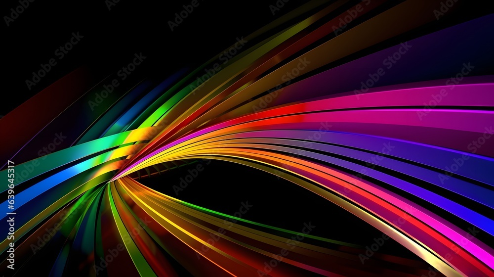 Fototapeta premium Abstract wavy lines. Beautiful texture. Pattern waves abstraction. Modern background for web site graphics.